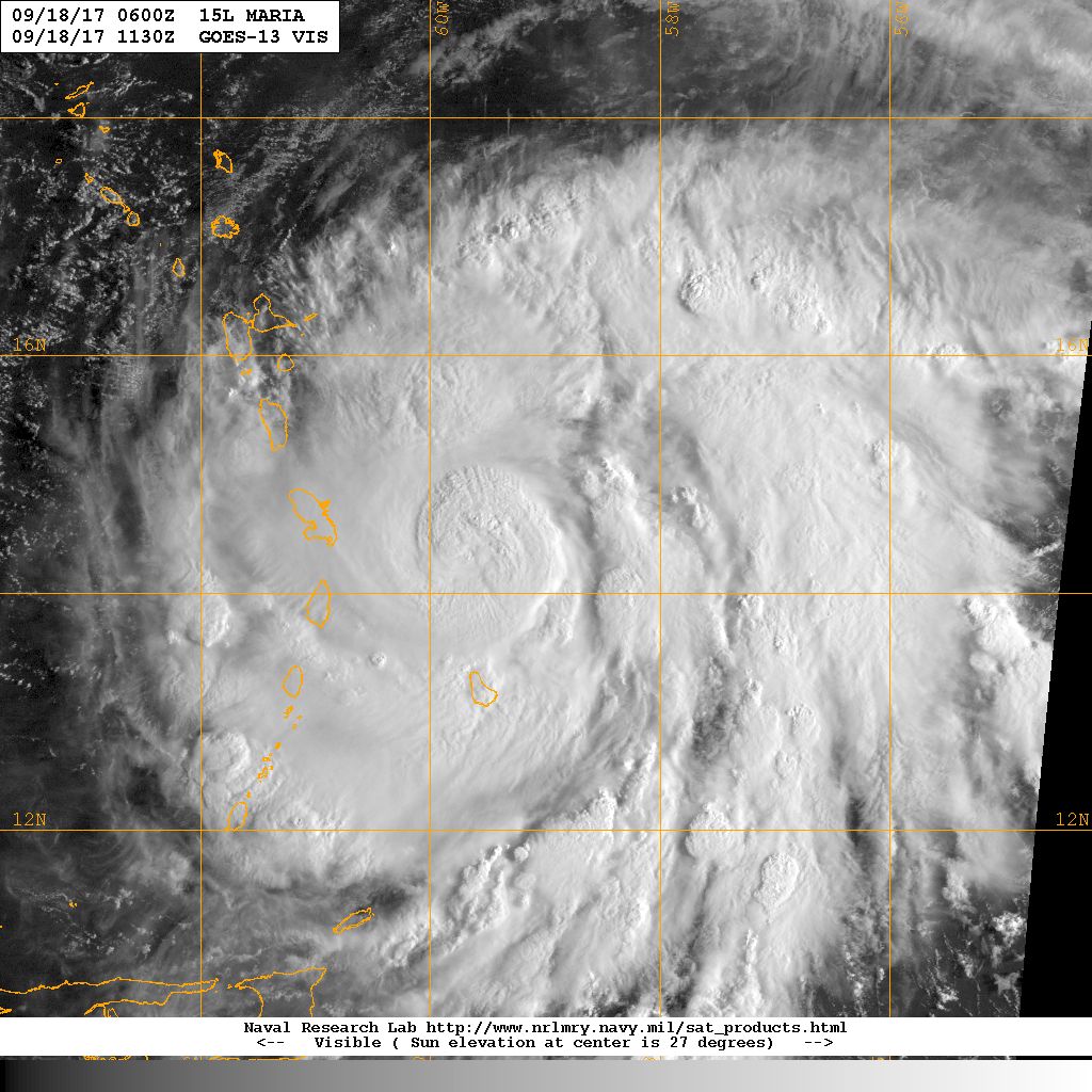 hurricane satellite image