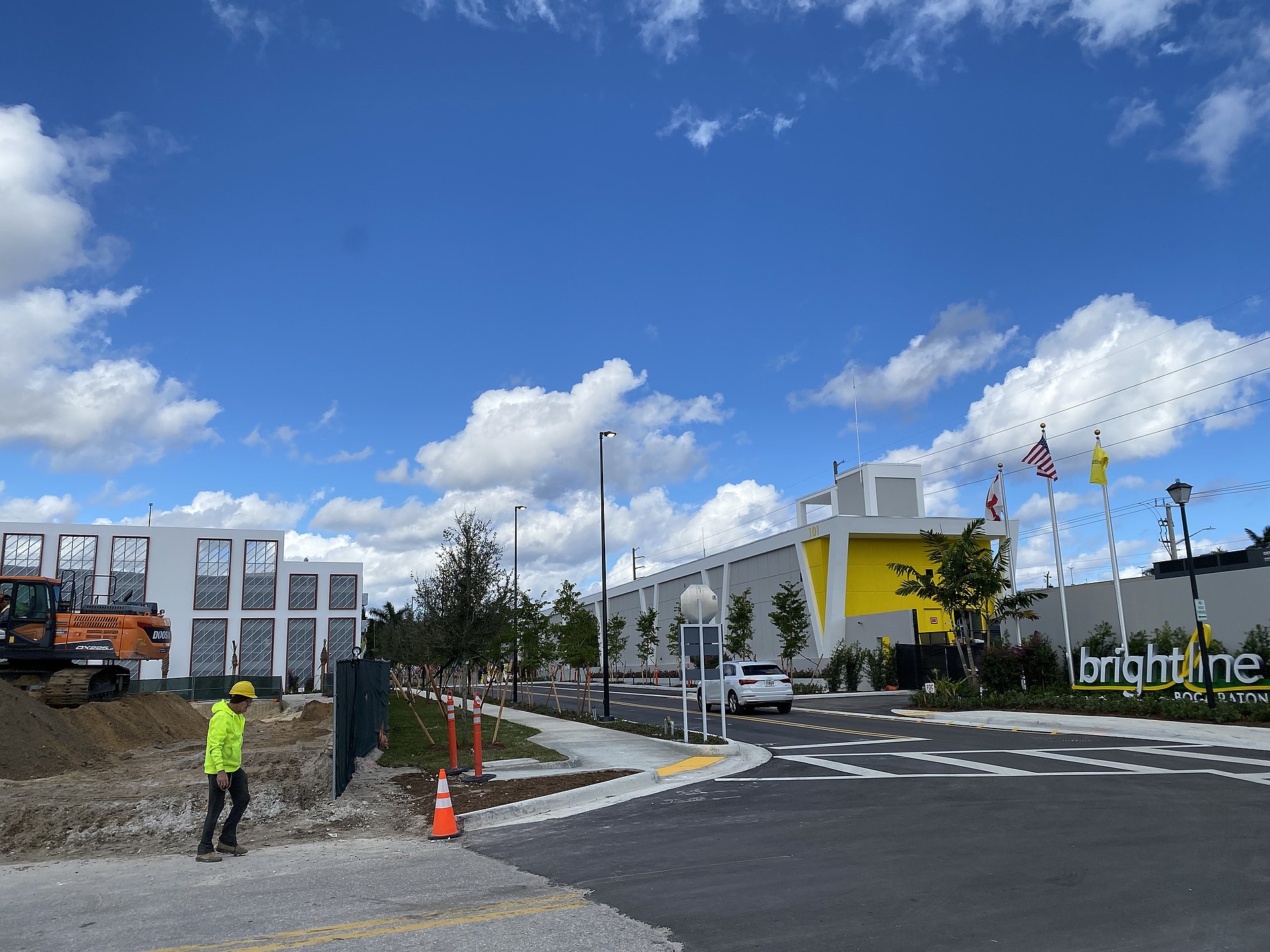 Brightline train station Florida