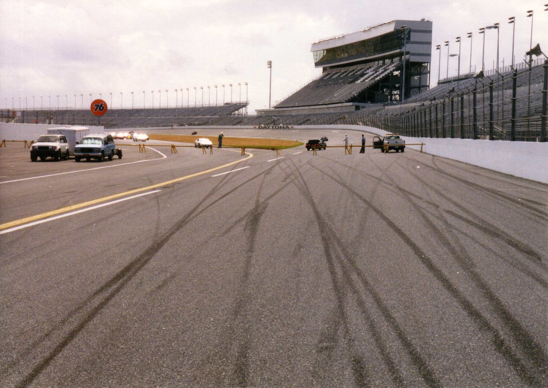 Florida racetrack grandstand