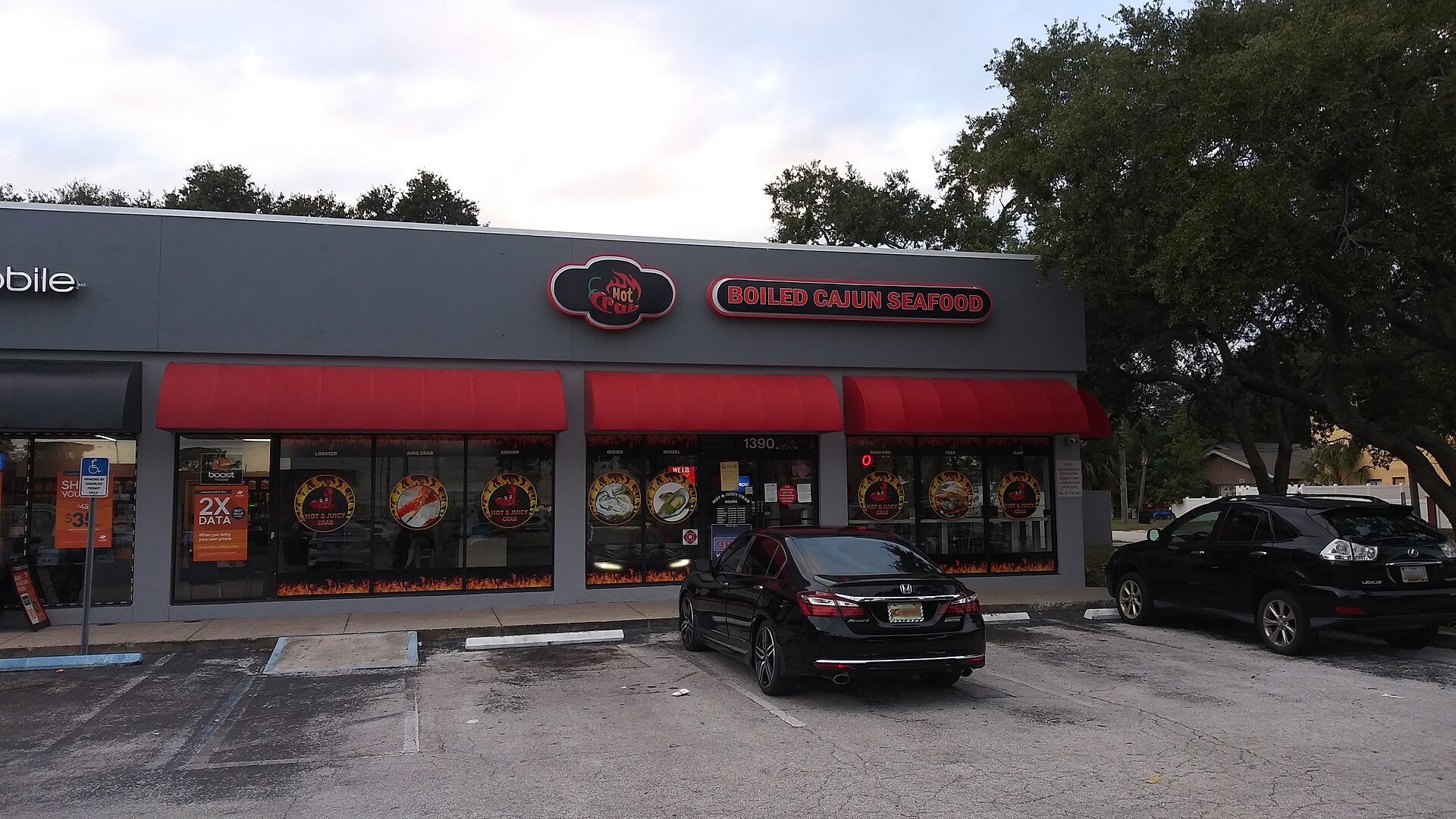 Florida seafood restaurant waterfront