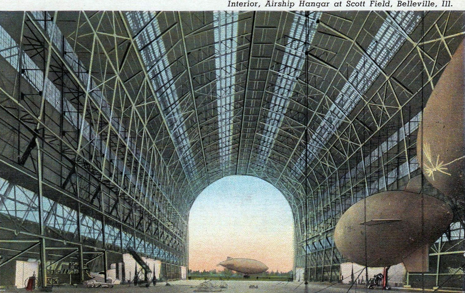 airship hangar field