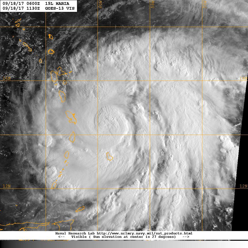 hurricane satellite image