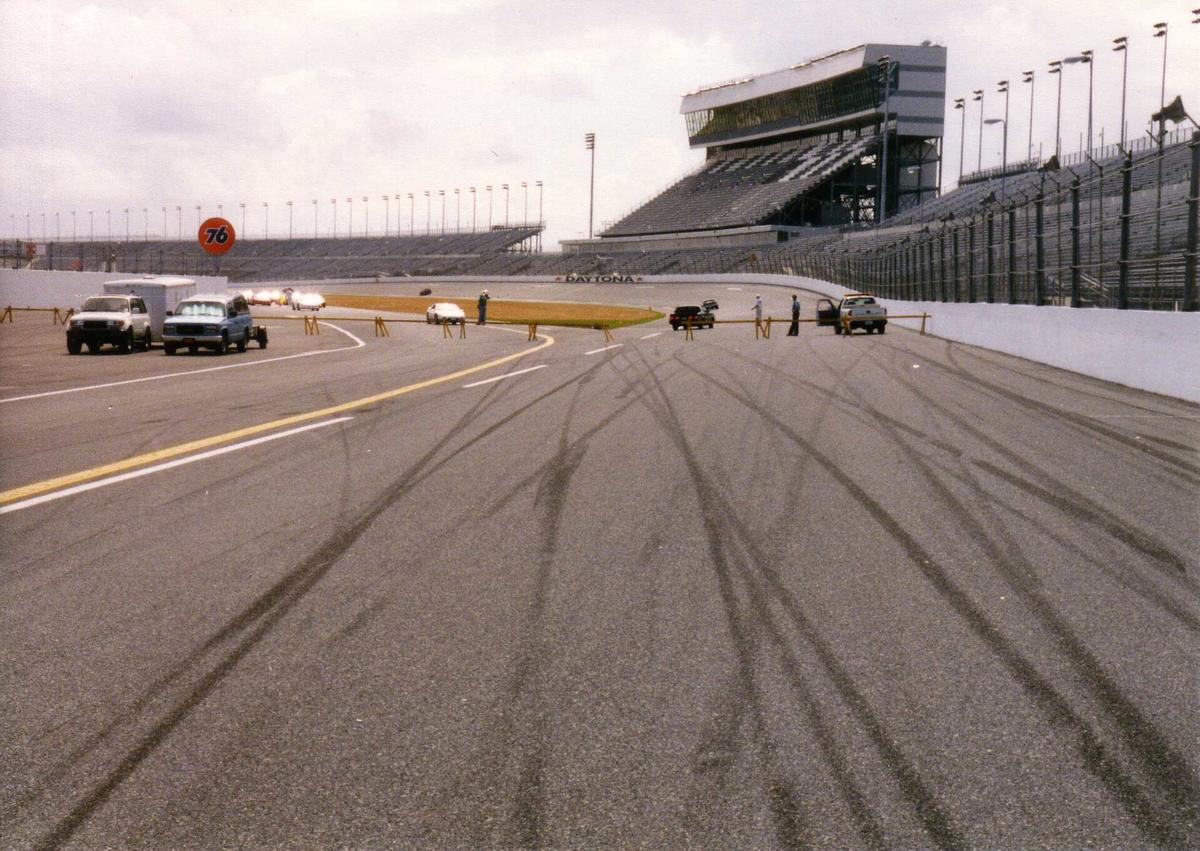 Florida racetrack grandstand