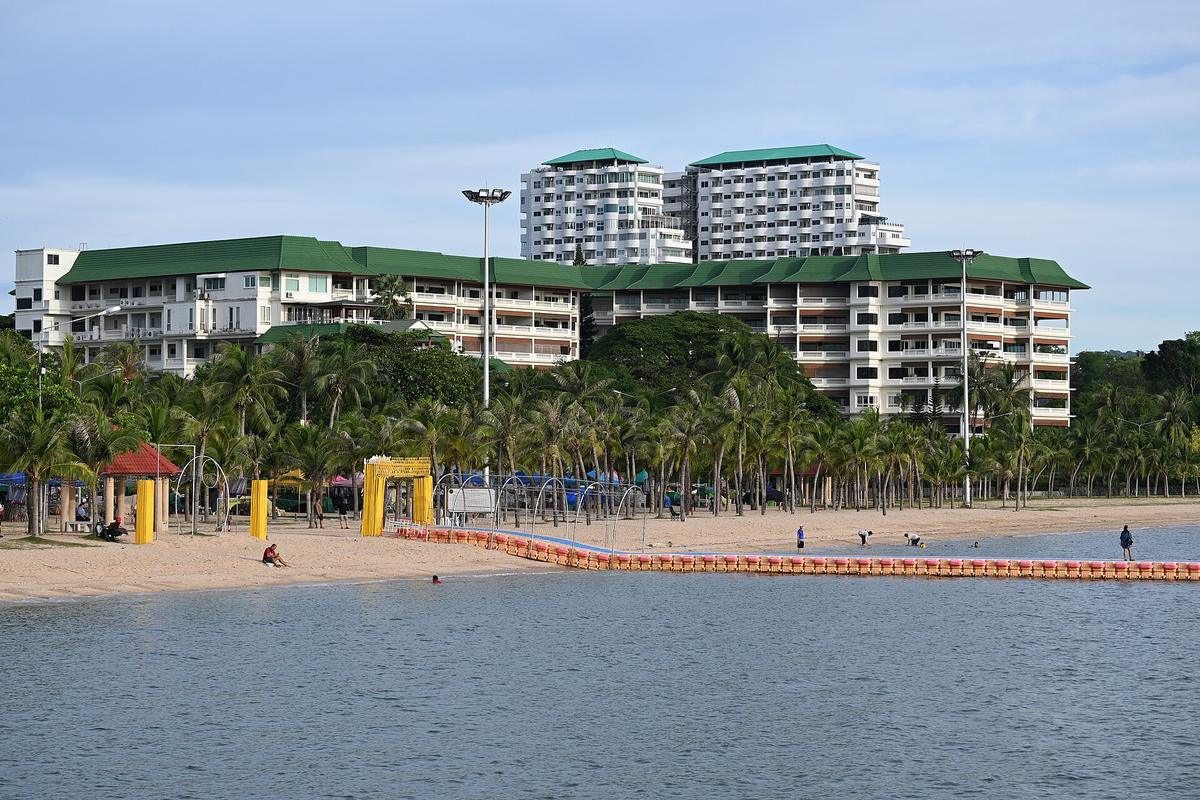 beachfront hotel balcony
